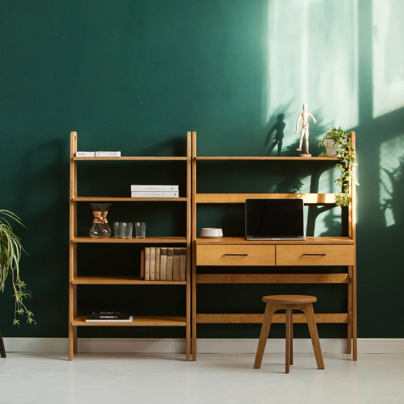 Compact Home Office Wall Unit · Set VIII
