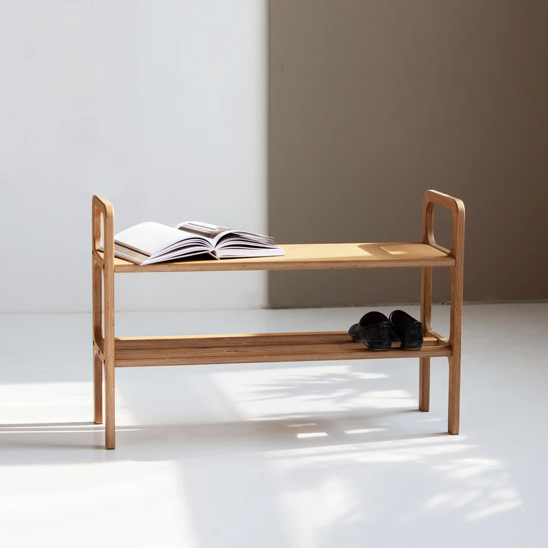 Shoe Bench · Straight Legs