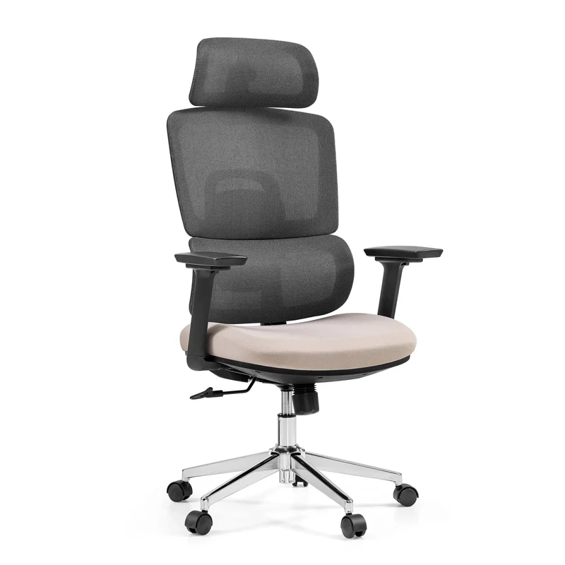 Ergomy Pro | Tissu maille/ Tissu - Siège de bureau de qualité professionnelle