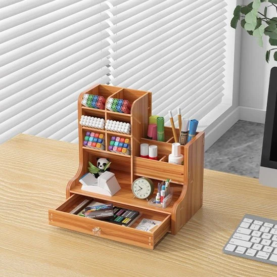 Organiseur pour bureau - OrganiBois™