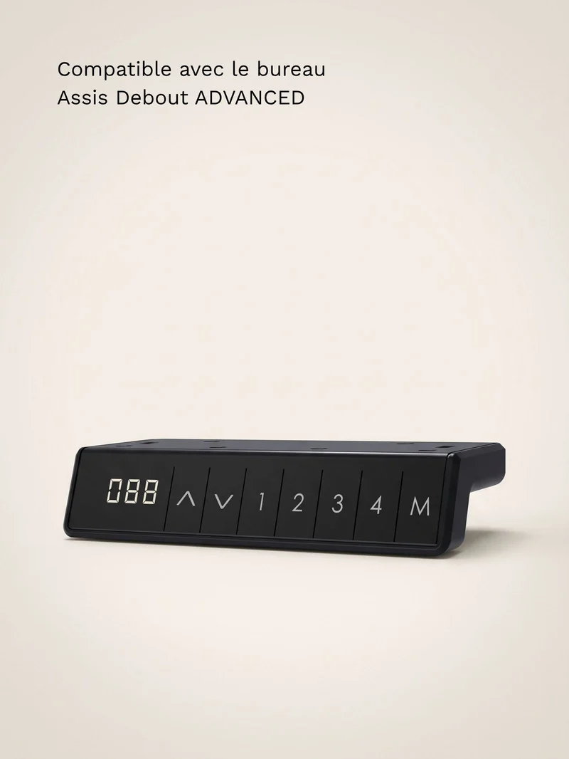 Console de commande pour bureau Assis Debout électrique