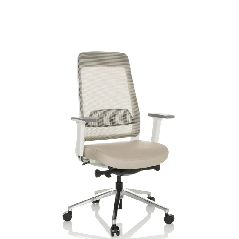 CHIARO T2 WHITE - Siège de bureau de qualité professionnelle