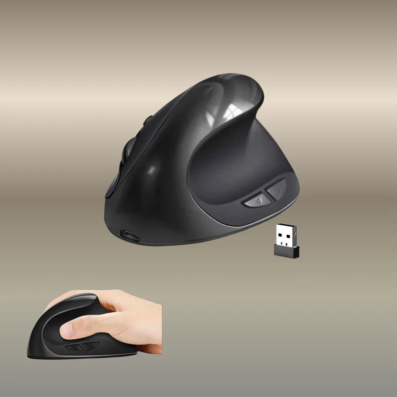 Souris ergonomique sans fil - ErgoMouse™
