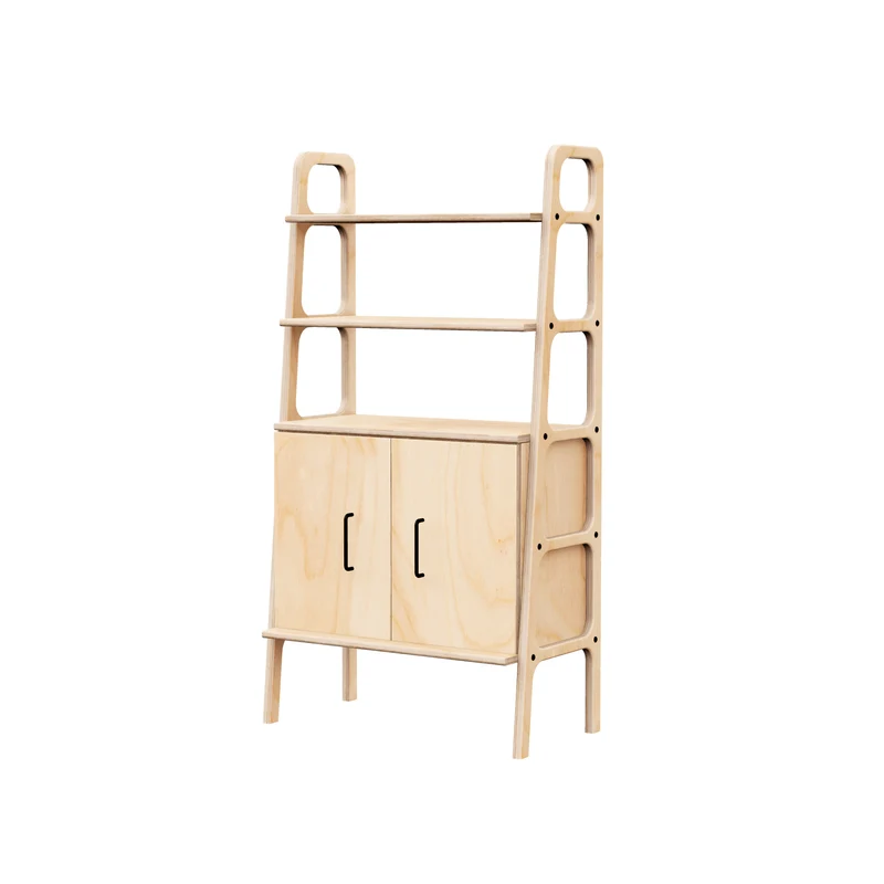 Midi Bookcase with cabinet · 140 cm
