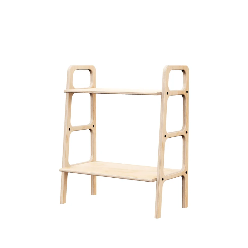 Mini Bookcase with shelves · 90 cm