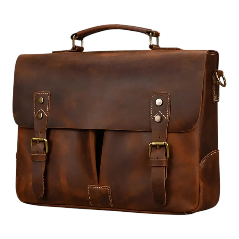Porte-documents femme Twinora - Cuir Noble & Organisation Parfaite