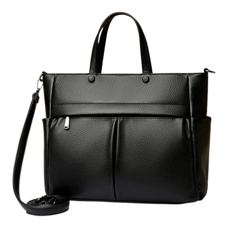 Sac ordinateur femme Optima - Cabas Cuir PU 14" Ergonomique