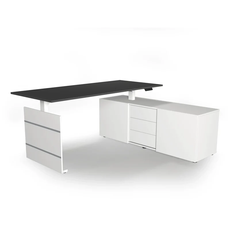 MOVE 3 | 180x80 | Bureau réglable en hauteur électriquement - Bureau d'angle