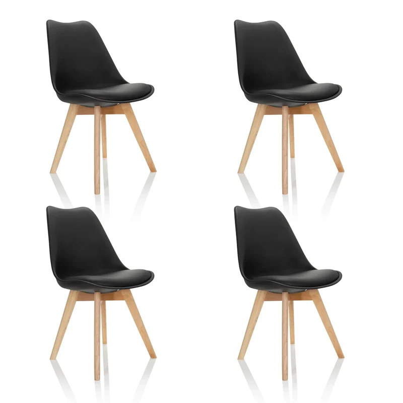 SCANDI 4 | Lot de 4 - Chaise à coque