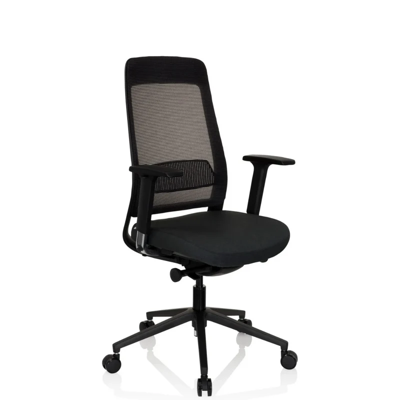 CHIARO T1 BLACK - Siège de bureau de qualité professionnelle