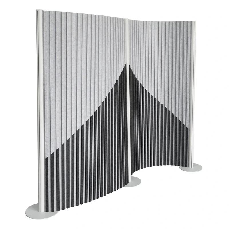 Flexmiut Wave | Mur de protection visuelle et acoustique - Cloison de séparation