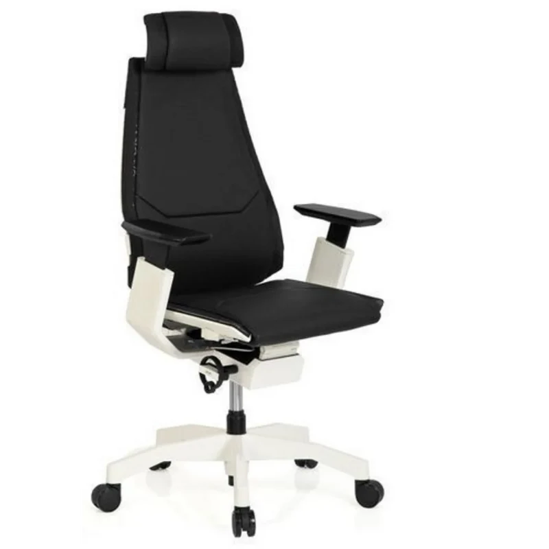 GENIDIA PRO WHITE | Cuir - Siège de bureau haut de gamme