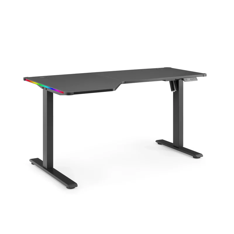 Worktime Game | 140x80 - Bureau réglable en hauteur électriquement