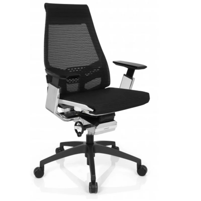 GENIDIA SMART WHITE CM | tissu maille - Siège de bureau de qualité professionnelle