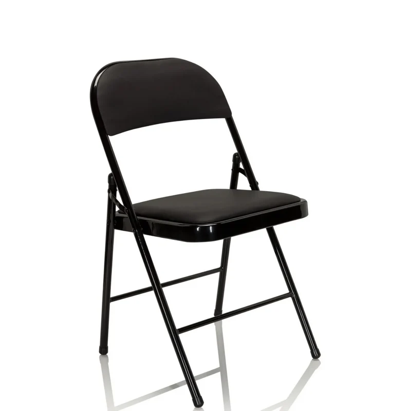 TUDELA simili-cuir/synthétique - Chaise pliante