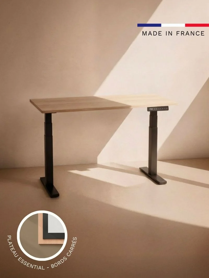 Advanced - Plateau Essential | Bureau Assis Debout Électrique
