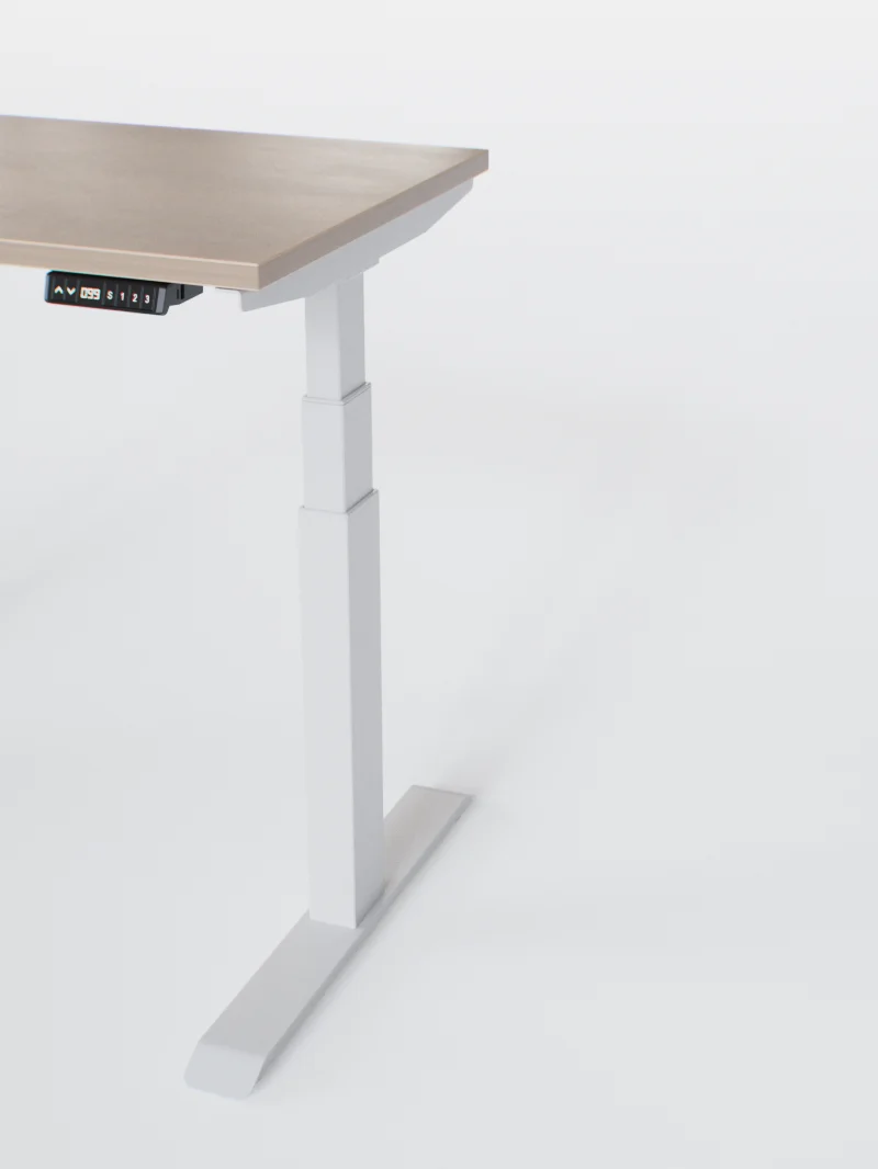 Advanced Go - Plateau Small | Bureau Assis Debout Électrique 110x60 ou 120x60, Ports USB A & C