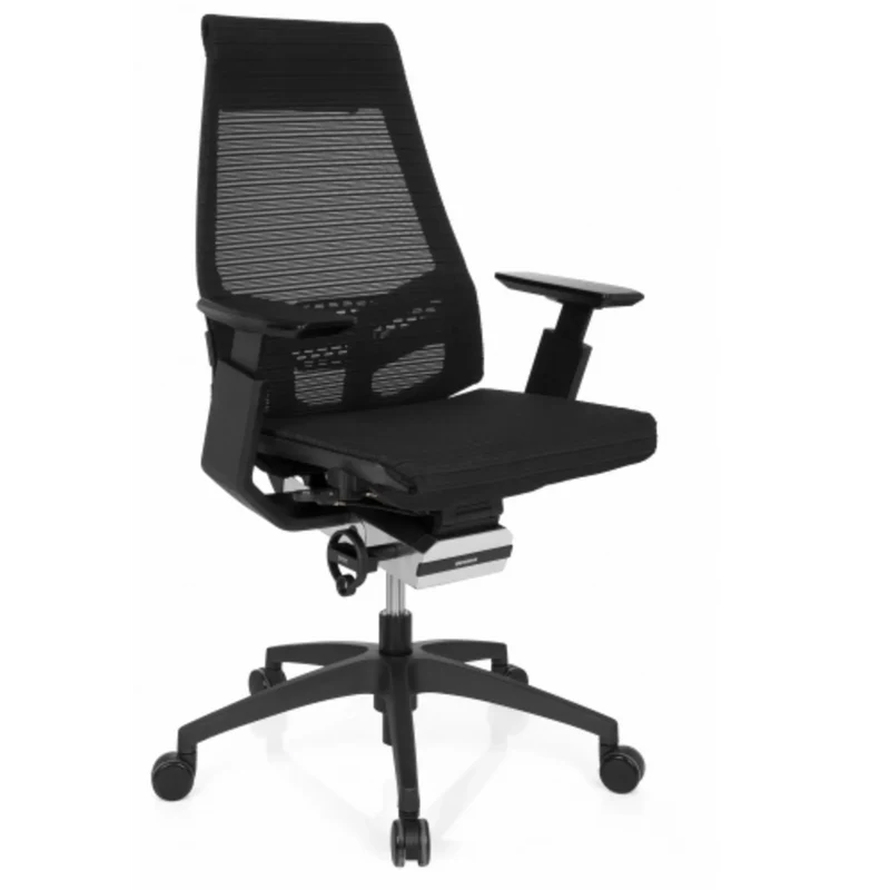 GENIDIA SMART BLACK | tissu maille - Siège de bureau de qualité professionnelle